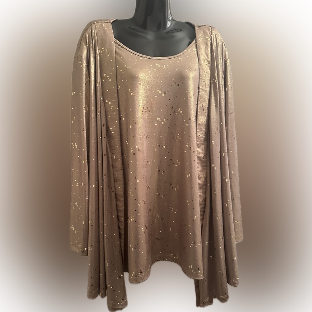 Catherines Gold Sequin Top